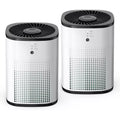 2‑Pack Compact Air Purifiers with H13 HEPA Filtration