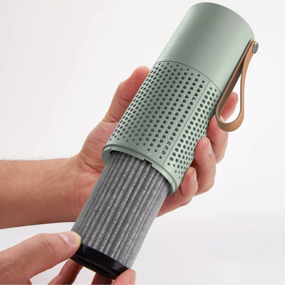 USB Rechargeable Portable Air Purifier with Aromatherapy