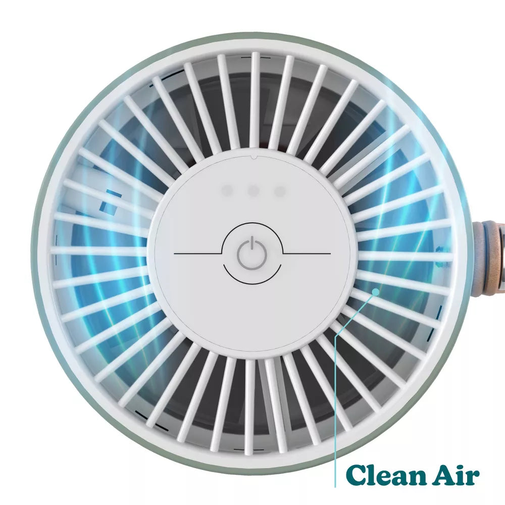 USB Rechargeable Portable Air Purifier with Aromatherapy